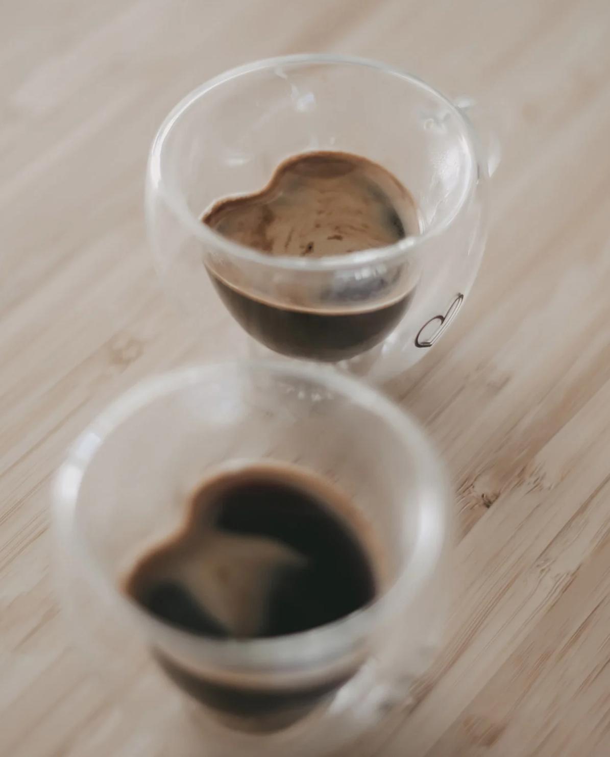 Tasse Herz doppelwandig One Size
