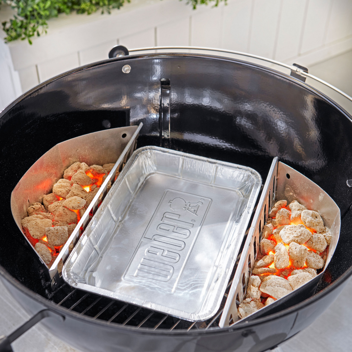 Weber Alu-Tropfschalen groß 10 Stck.