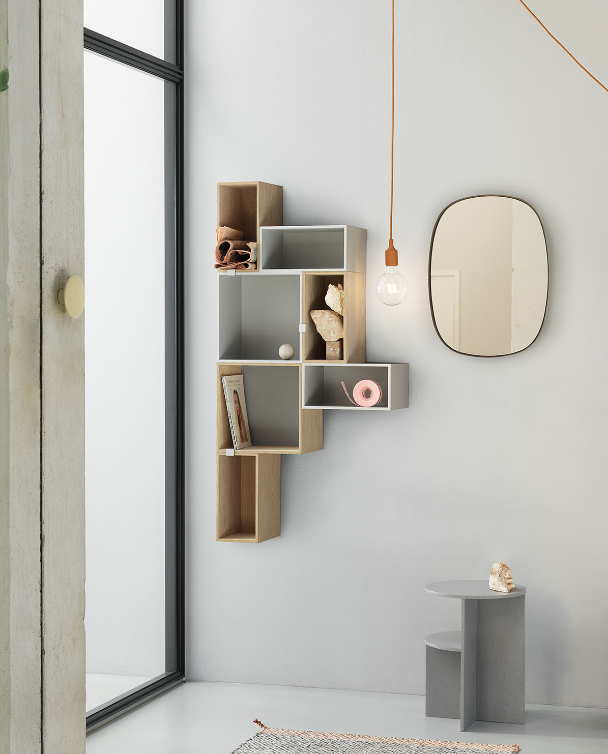 Muuto Clip Set für Wandregal Mini Stacked One Size