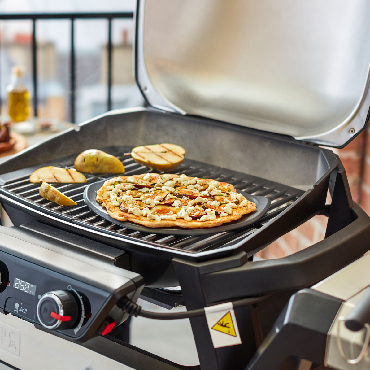 Weber Pizzastein Premium, 26 cm