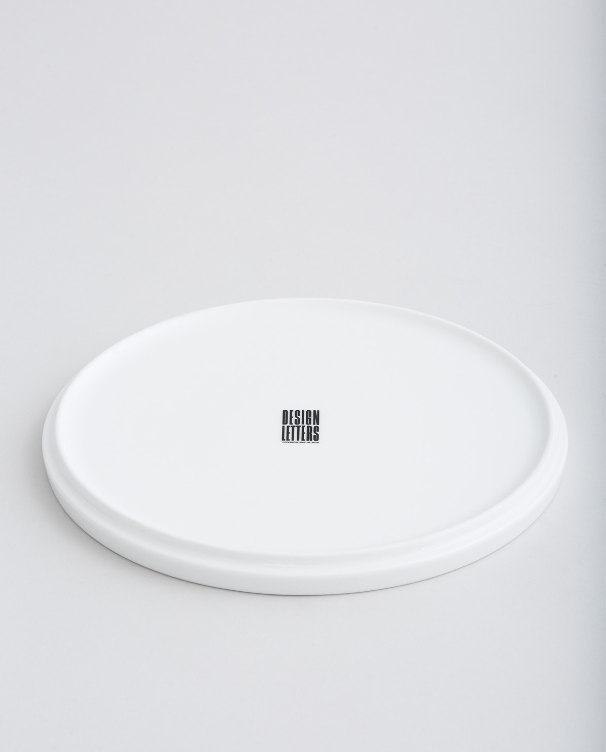 DESIGN LETTERS Porzellanteller Q One Size