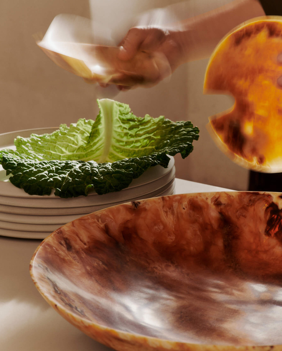 Ferm Living Salatbesteck sugar kelp One Size