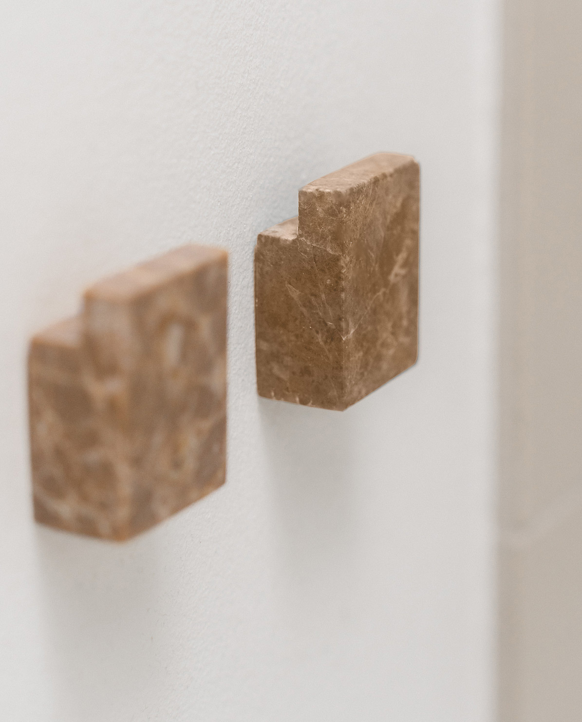 WABI SABI NORDIC Wandhaken Øster Marmor One Size