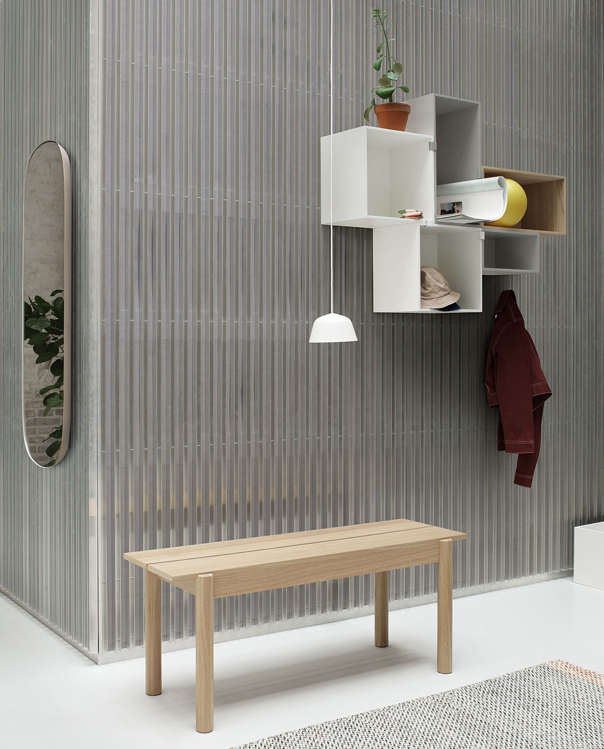 Muuto Wandregal Mini Stacked Small One Size