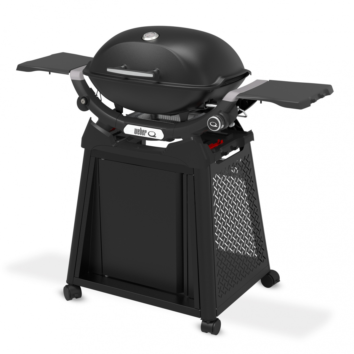 Weber Gasgrill Q 2200N mit Rollwagen, Black