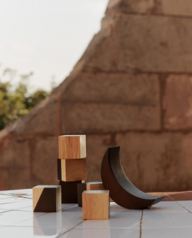 Ferm Living Deko Objekt Bausteine Phase