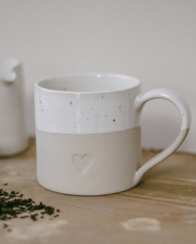 Eulenschnitt Große Tasse Herz