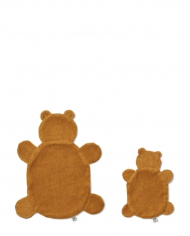 Liewood Kuscheltuch Janai mr bear/golden caramel