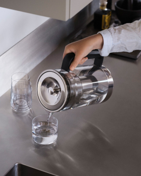 Aarke Wasserfilterkanne mit Karaffe Purifier large