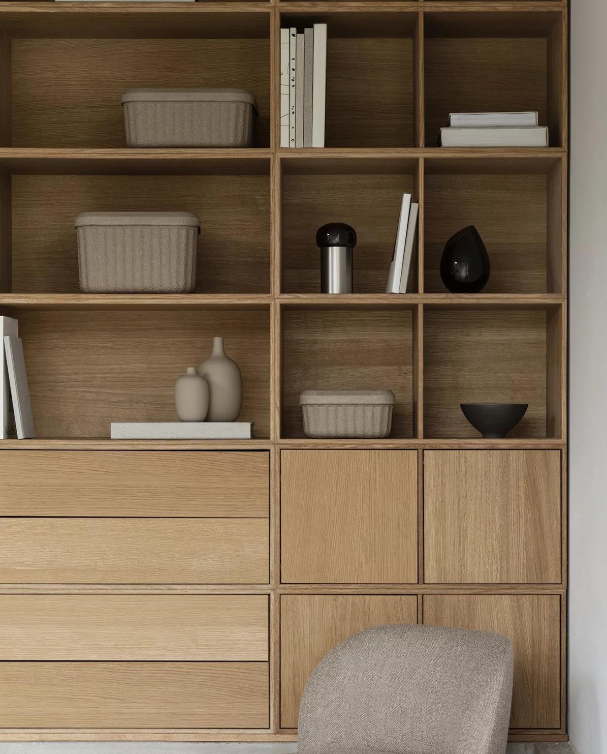 Aufbewahrungsboxen Set Redo 23,5 cm x 12 cm