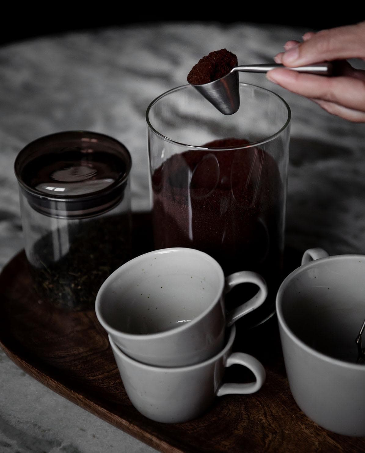 Kaffeetasse mit Untersetzer Fika One Size