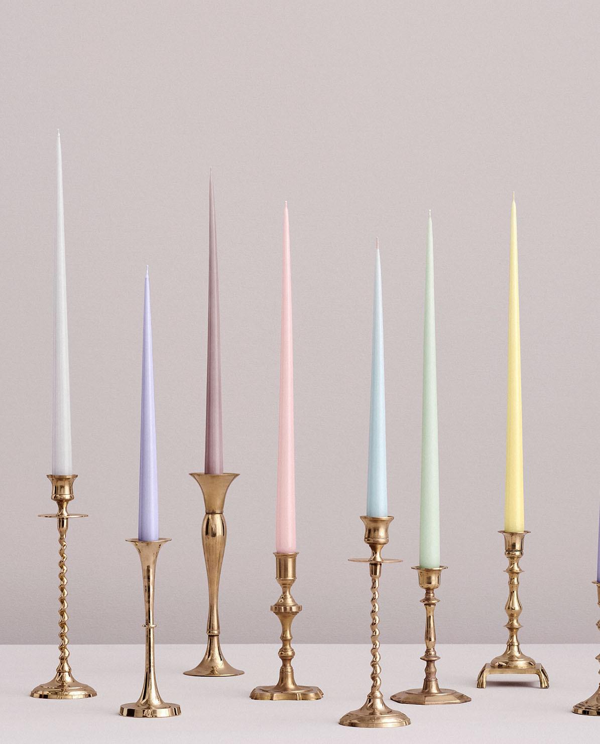 Kerze Set Slim Candles One Size