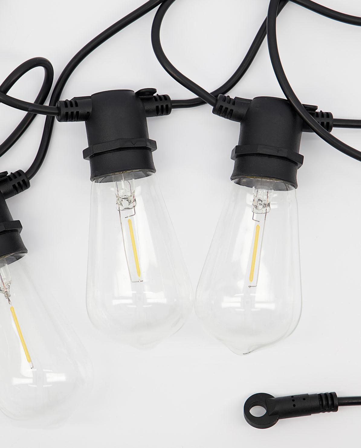 Lichterkette Function eckige Bulbs One Size