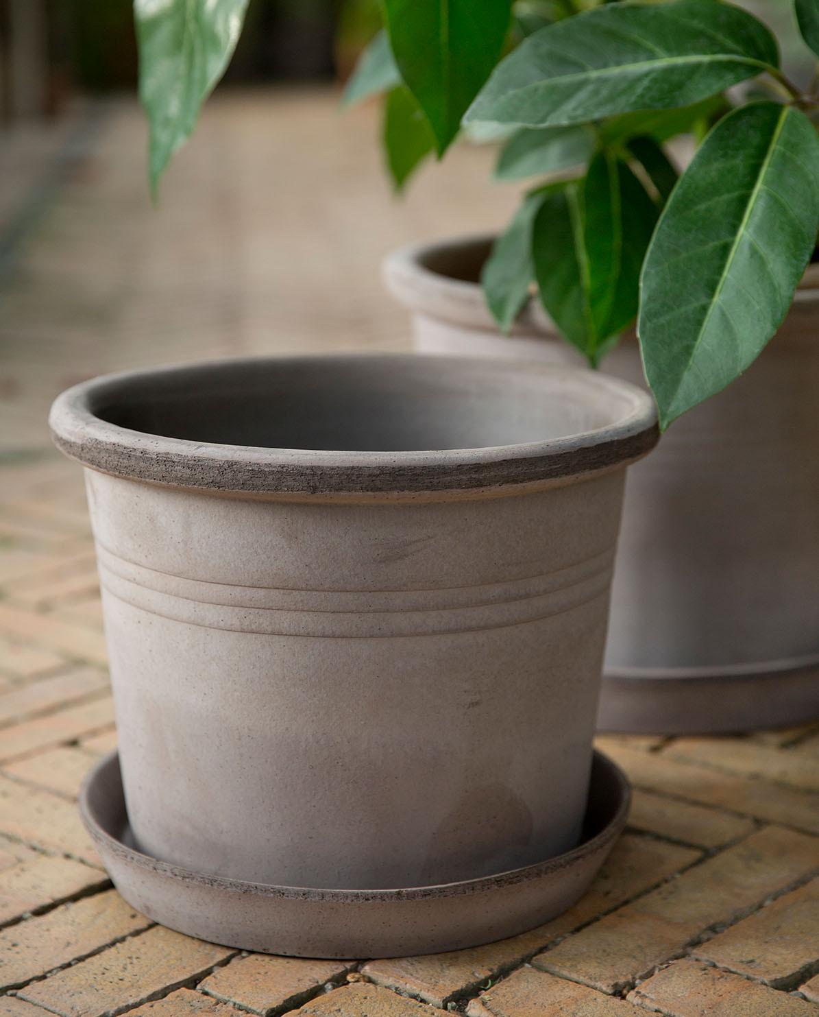 Outdoor Blumentopf The Galestro Pot inkl. Untersetzer ⌀ 30 cm