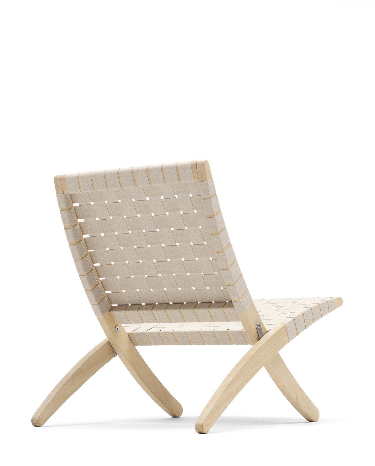 Sessel MG501 Cuba Chair Eiche geseift One Size