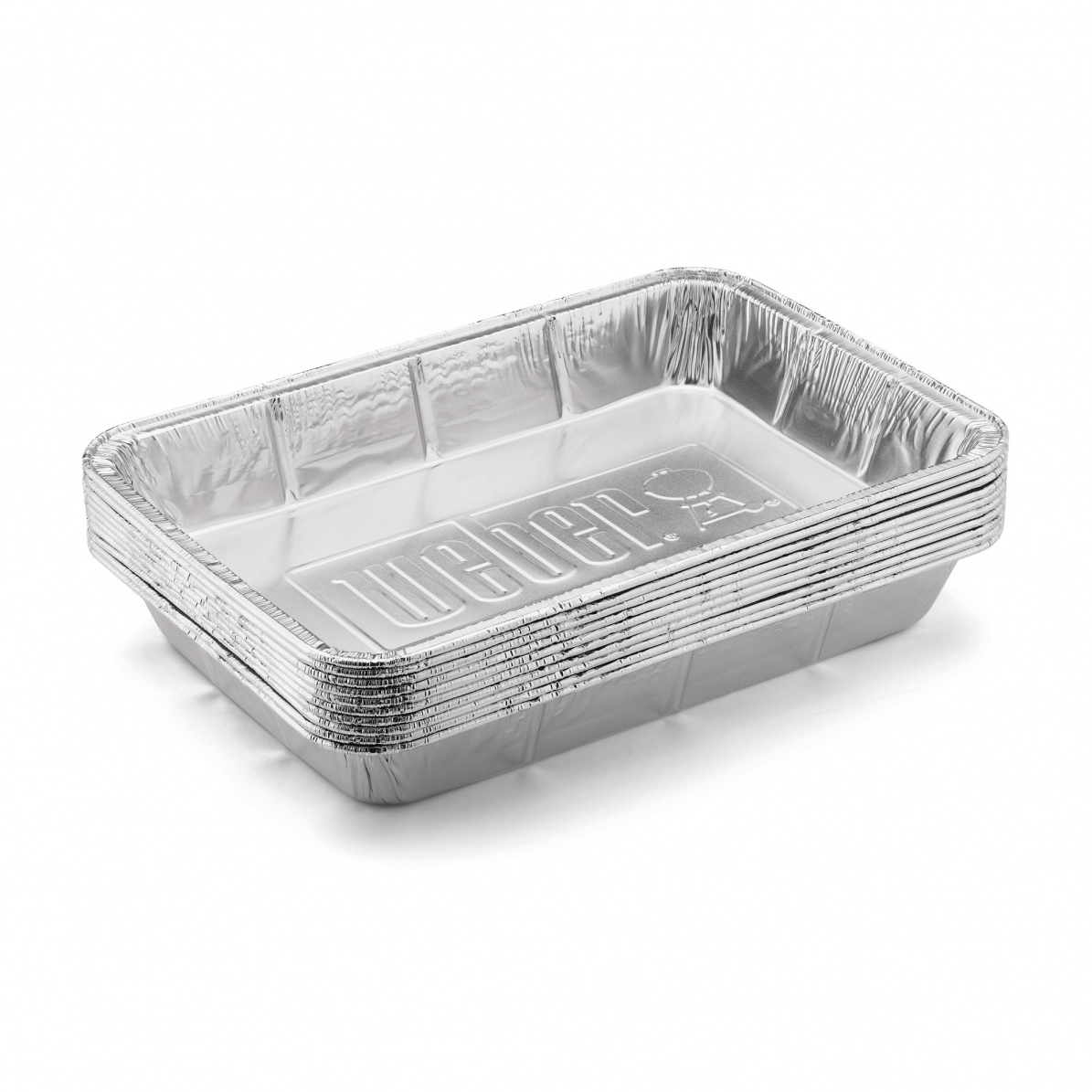 Weber Alu-Tropfschalen groß 10 Stck.
