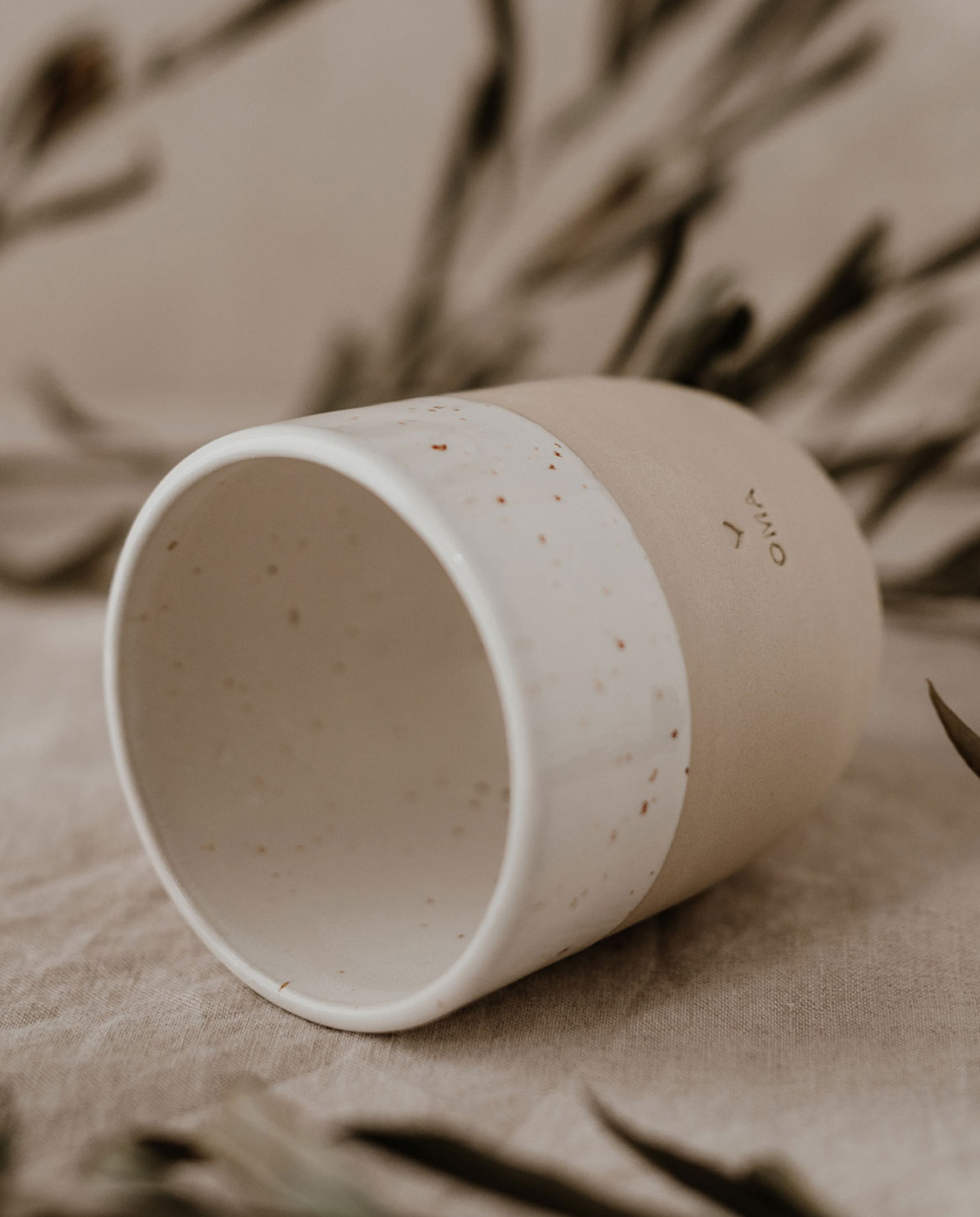 Eulenschnitt Becher Oma One Size