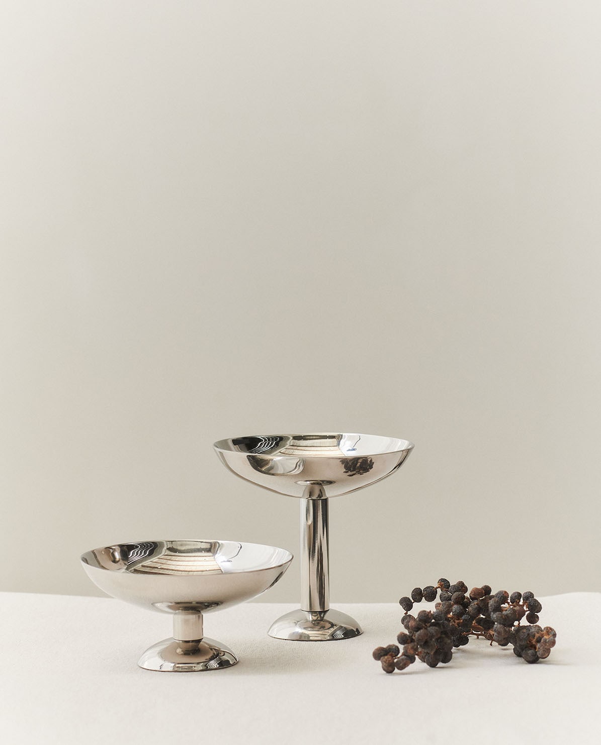 Louise Roe Champagnerschale Metal Coupe 12 cm H