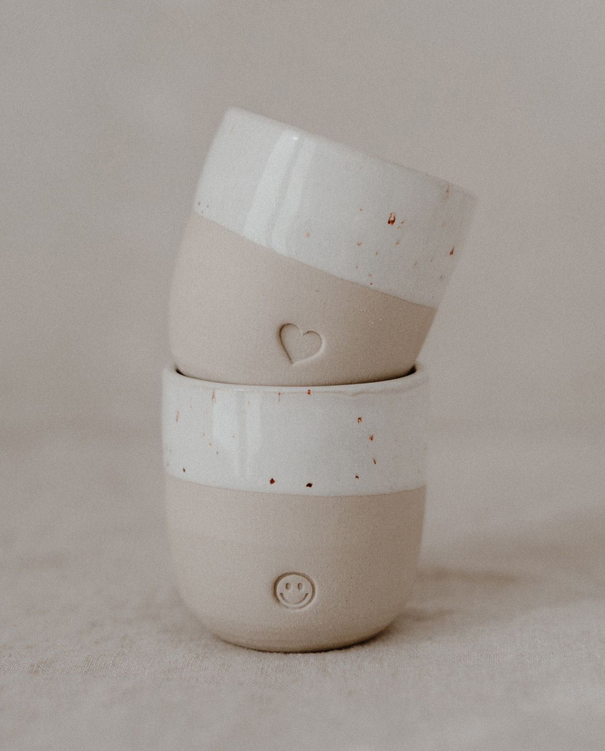 Eulenschnitt Espresso Becher Herz One Size