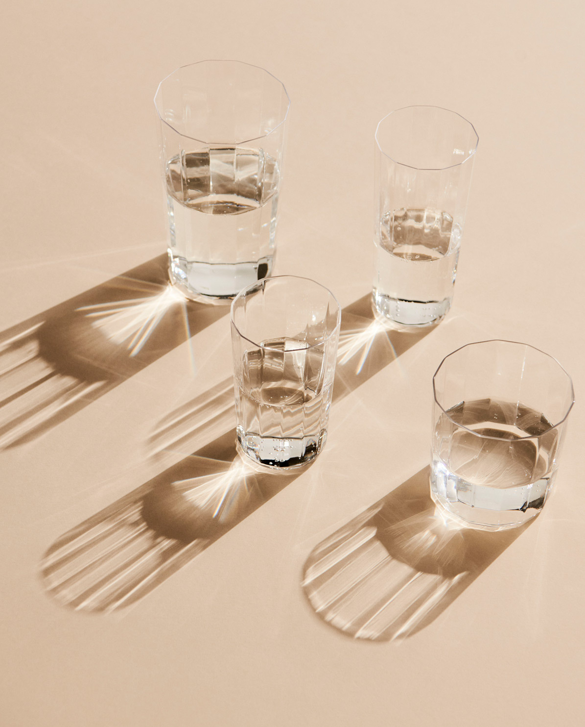 HAY Glas Set Angle medium One Size