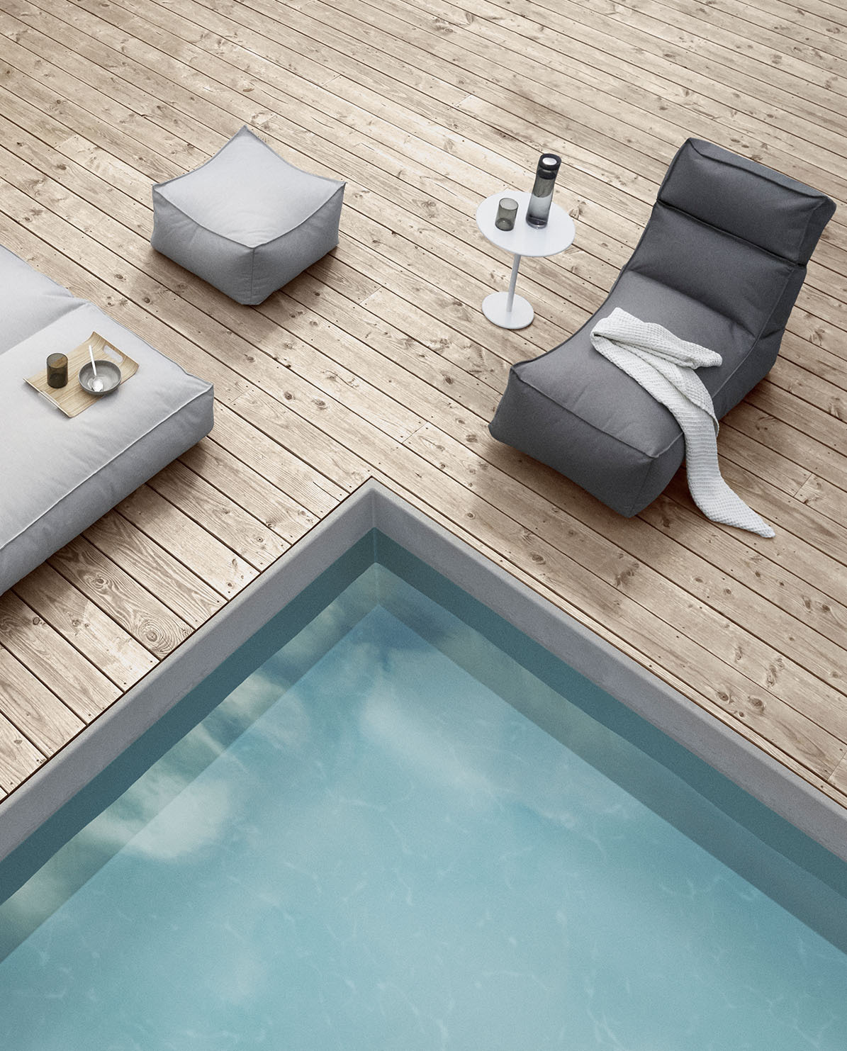 blomus Pouf Stay Outdoor One Size