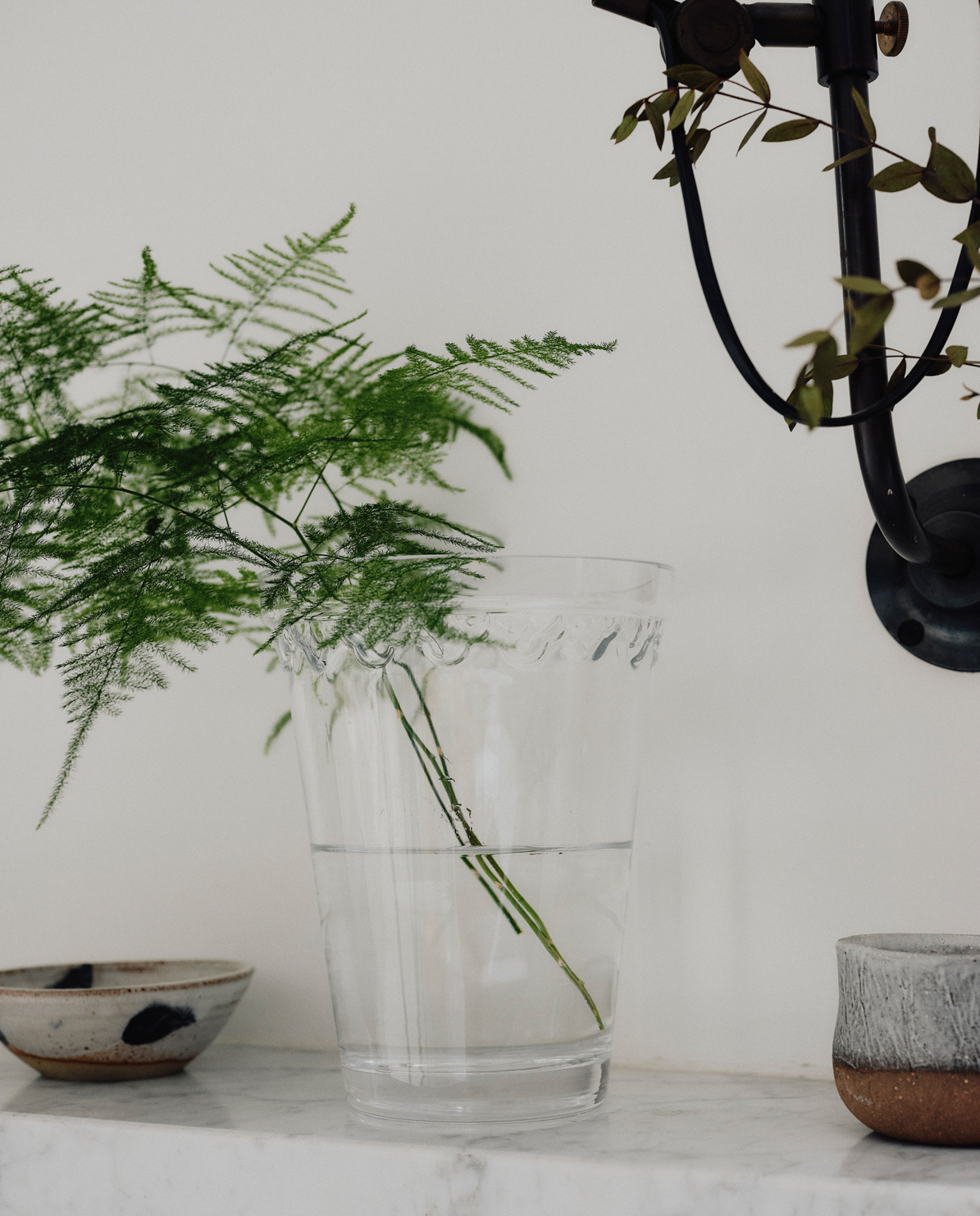 Bergs Potter Vase Københavner clear Ø  15 cm