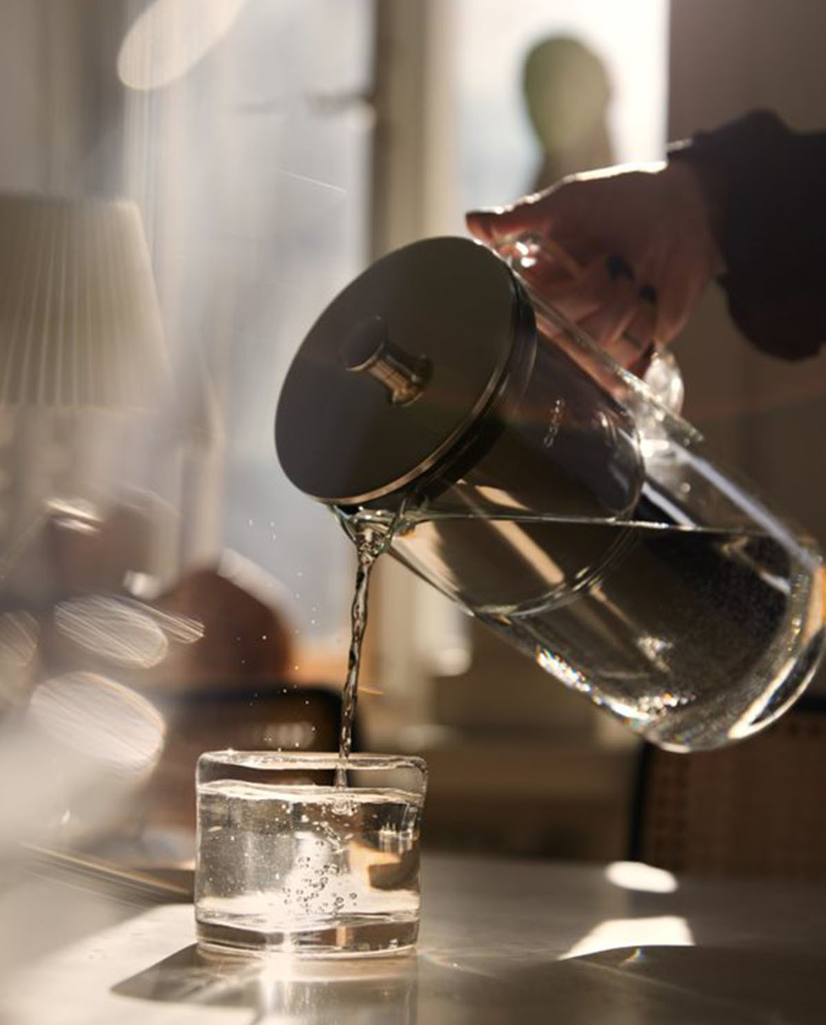 Aarke Wasserfilterkanne mit Karaffe Purifier One Size