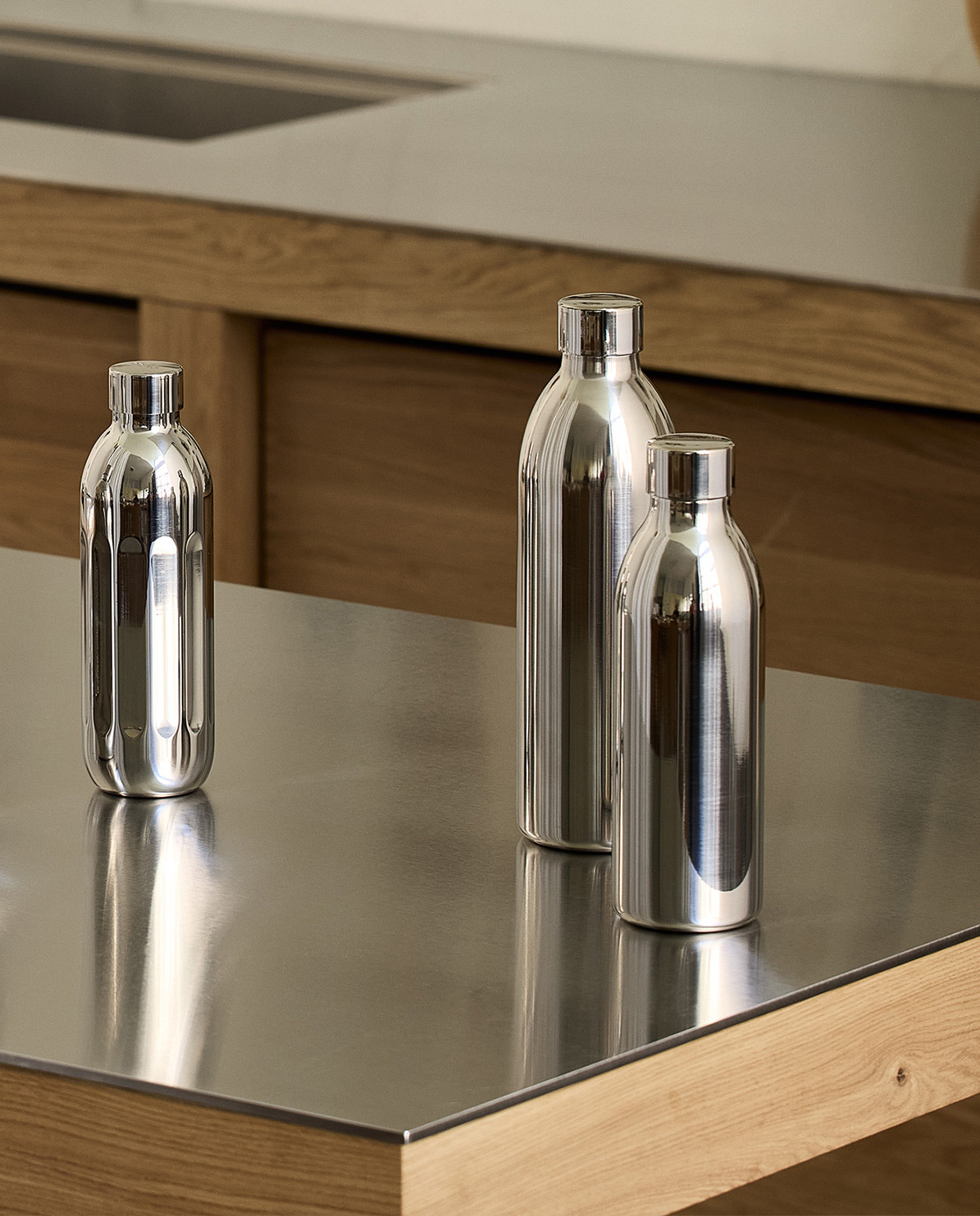 Aarke Wasserflasche Edelstahl für Carbonator 3 0,650 L
