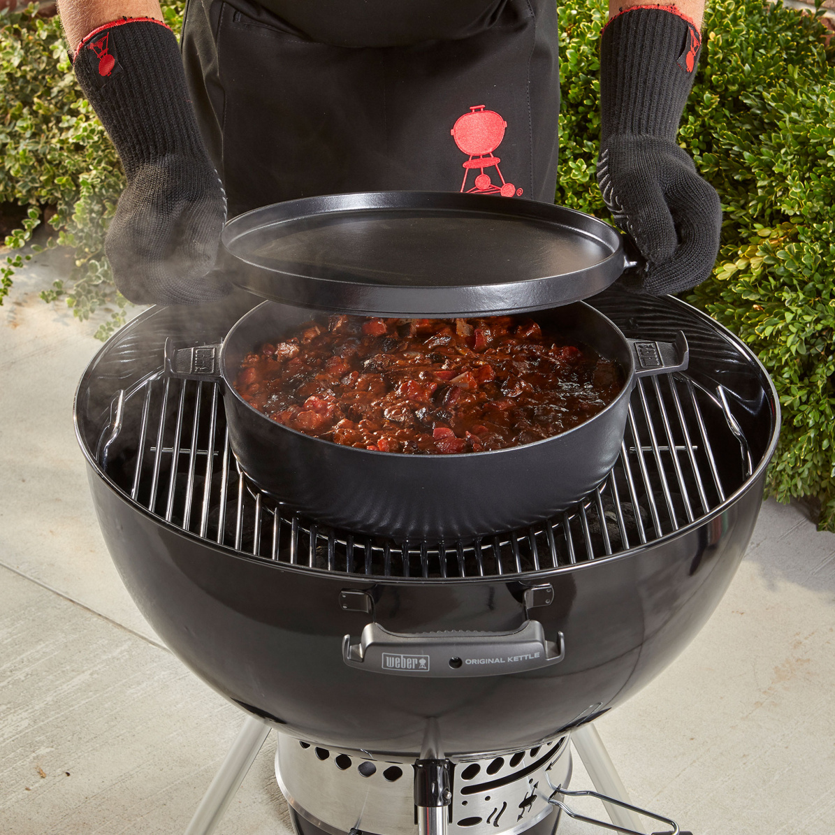 Weber CRAFTED Dutch Oven & Pfanne 2in1 - Gourmet BBQ System