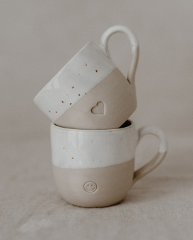 Eulenschnitt Espresso Tasse Smiley