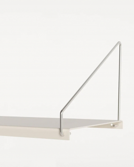Frama Regal Library Shelf warm white steel
