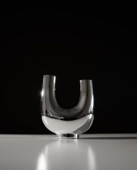 Hein Studio Vase Kazumi Nickel