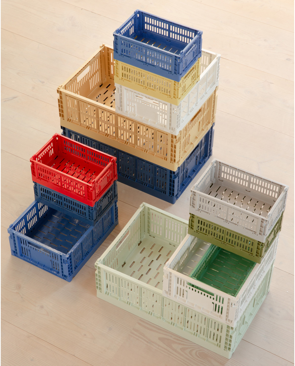 Klappkiste Colour Crate terracotta 26,5 x 17 cm von HAY kaufen