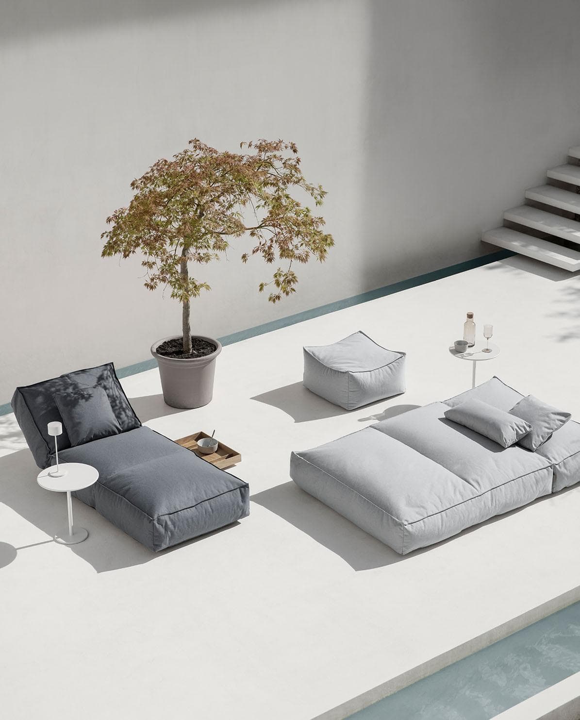 Bett Daybed Stay Outdoor 120 cm B