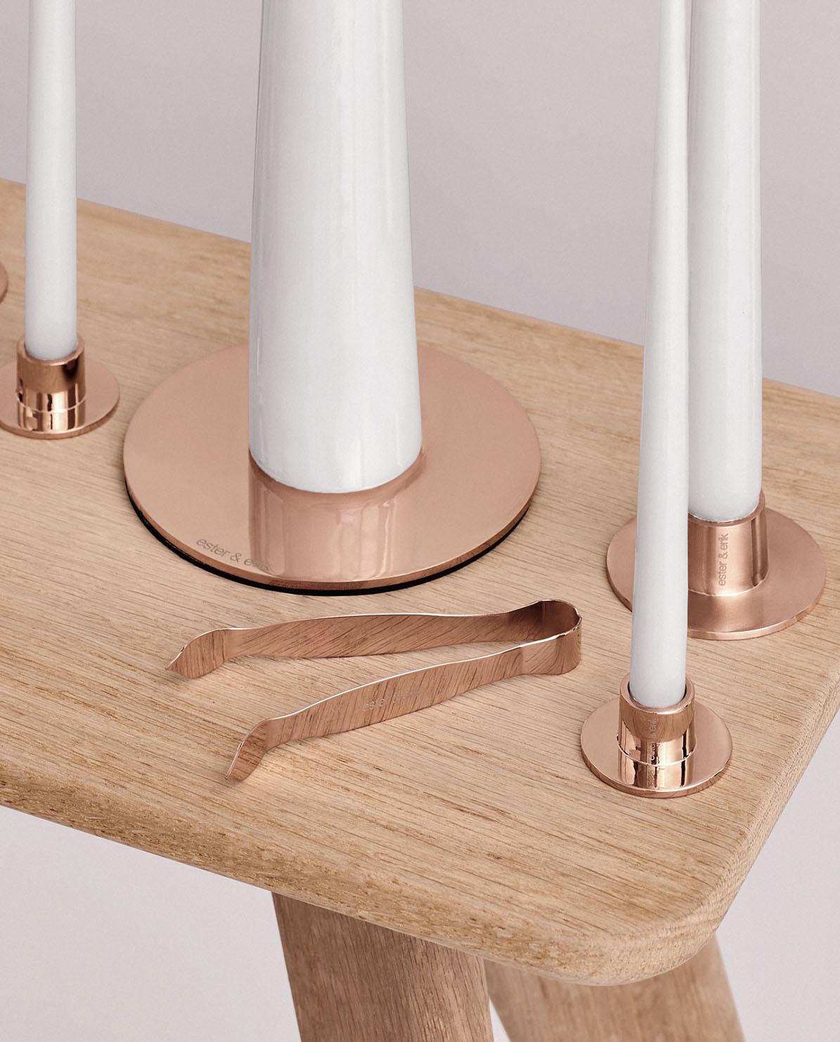 Kegelkerze Set Cone Candles 25 cm H