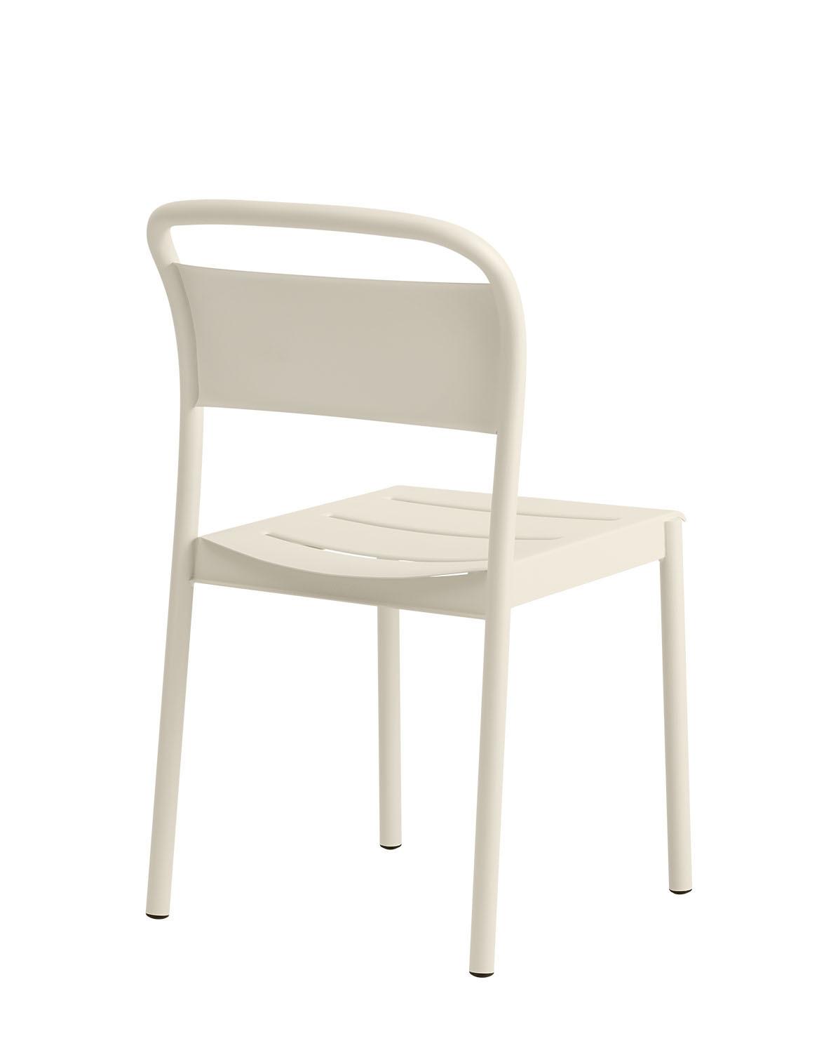 Outdoor Stuhl Linear Steel Side Chair One Size