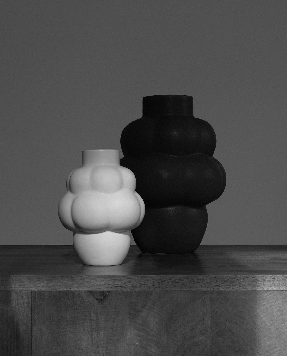 Vase Balloon 04 Steingut 18 cm H