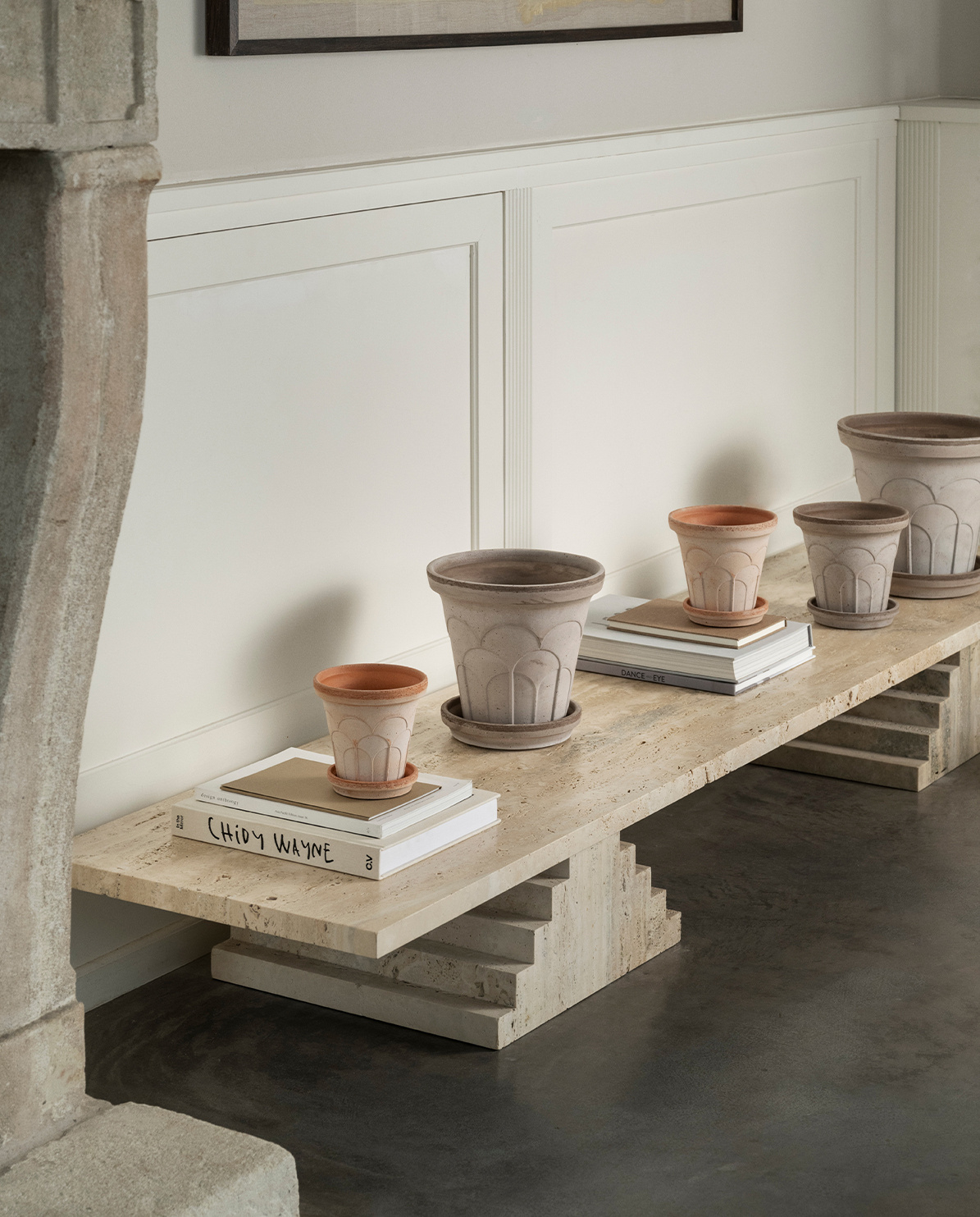 Bergs Potter Blumentopf The Fleur Raw Pot Ø 12 cm