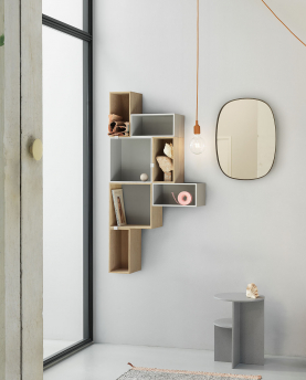 Muuto Clip Set für Wandregal Mini Stacked