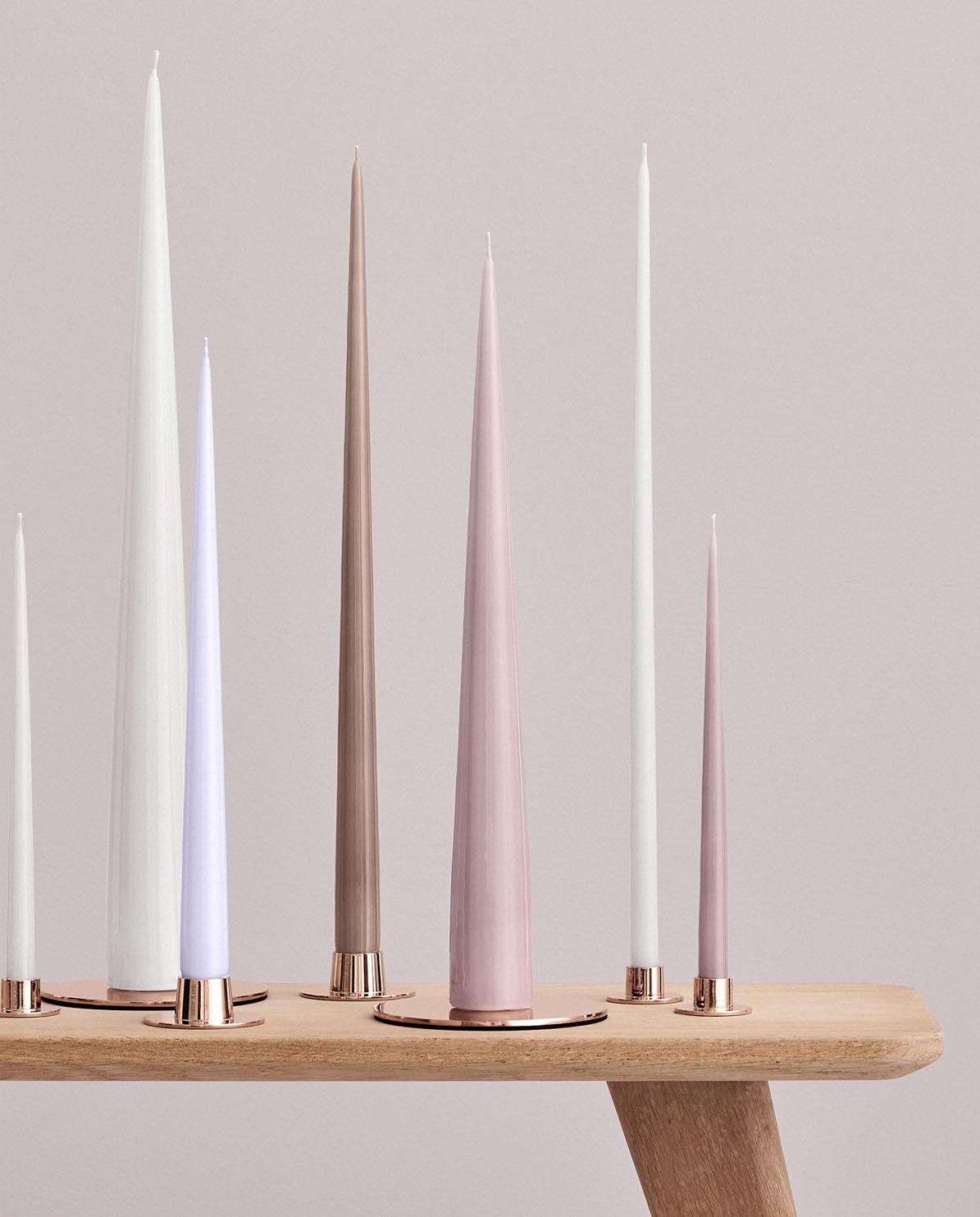 Kegelkerze Set Cone Candles One Size