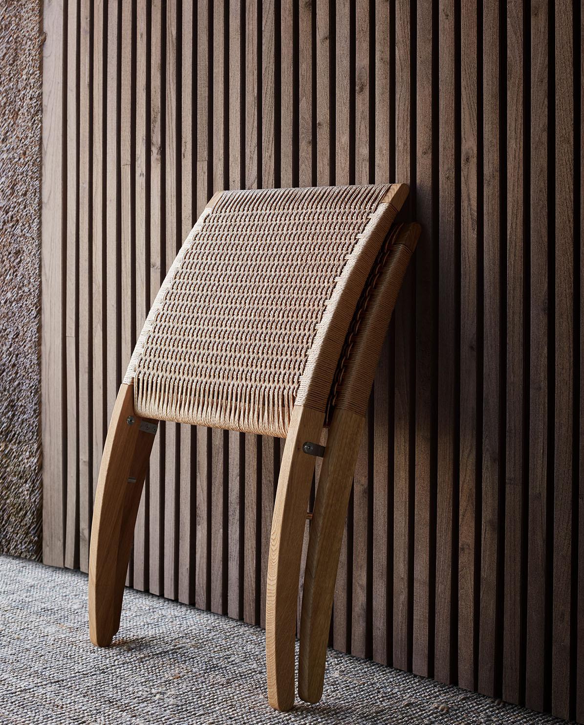 Sessel MG501 Cuba Chair Paper Cord Eiche geölt One Size