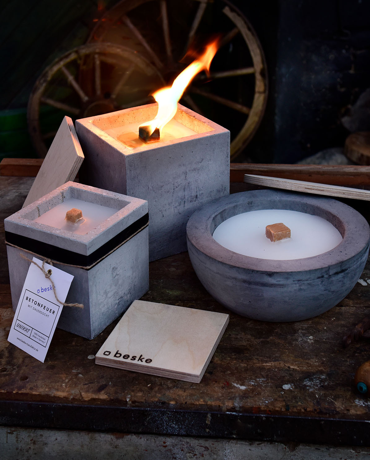Beske-Manufaktur Betonfeuer FUEGO One Size