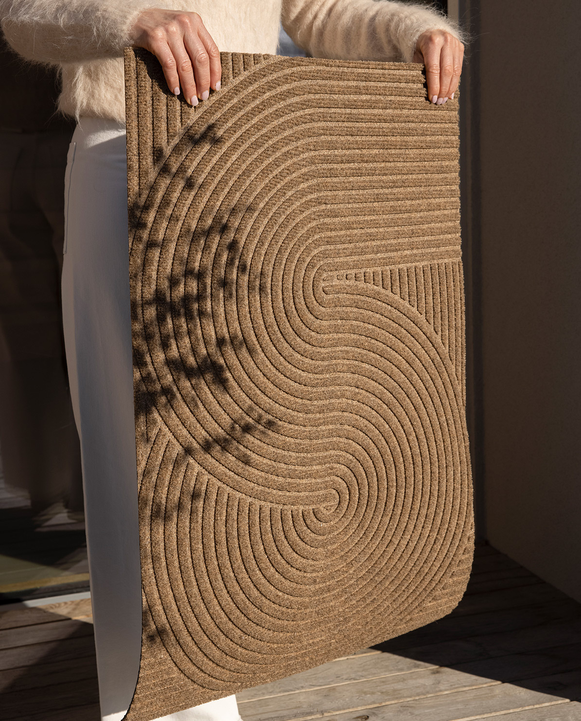 Heymat Fußmatte Heymat+ Sand 60 x 90 cm