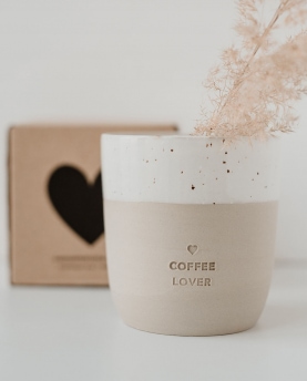 Eulenschnitt Becher Coffee Lover