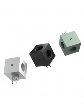 Avolt Mehrfachstecker Square 2 USB C wall mounted