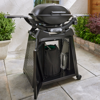 Weber Gasgrill Q 2200N mit Rollwagen, Black