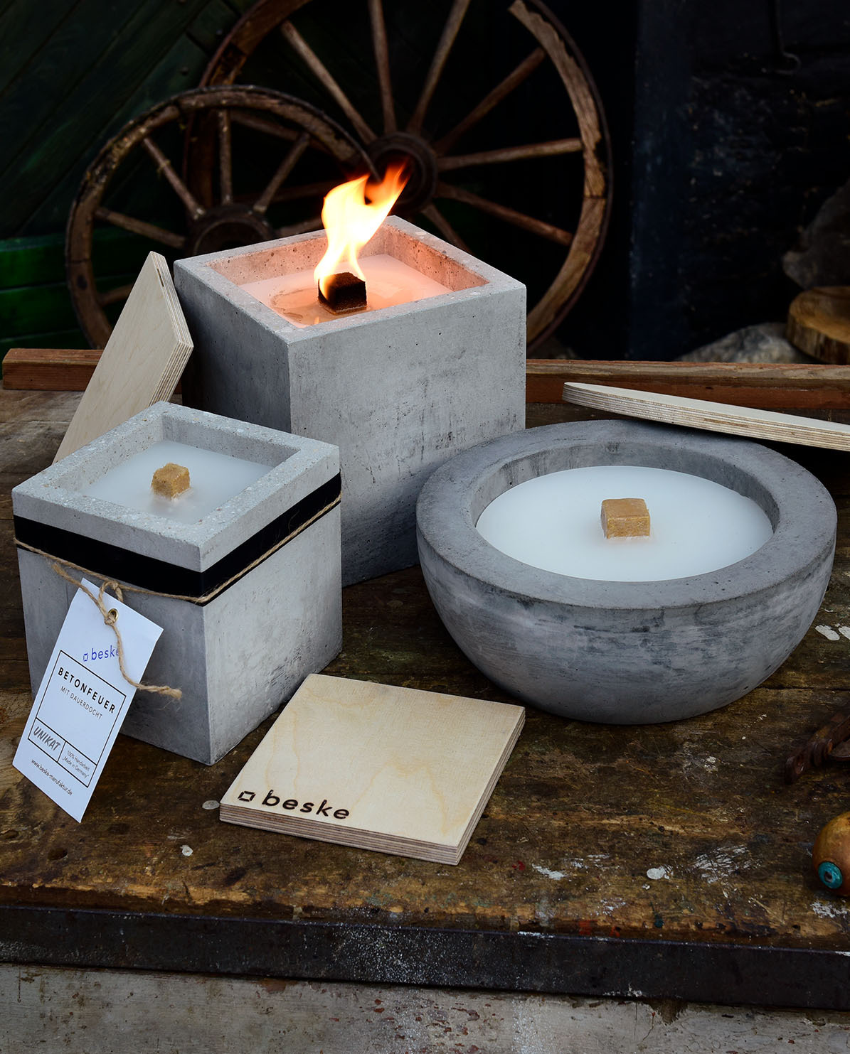 Beske-Manufaktur Betonfeuer PICO One Size