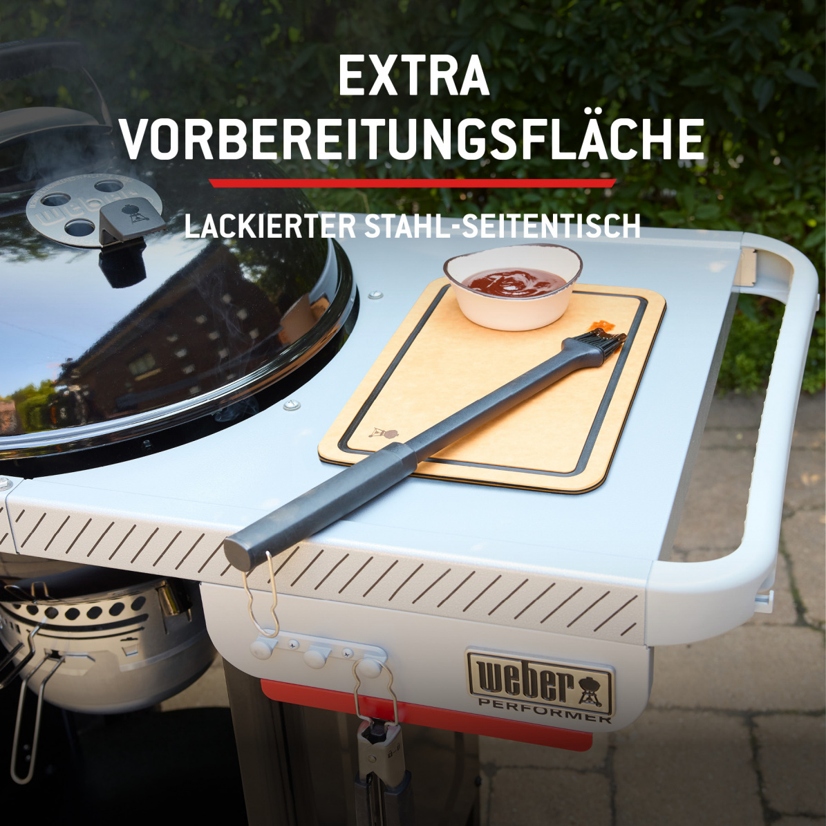 Weber Holzkohlegrill Performer Premium, 57 cm, schwarz (2026)
