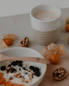 Eulenschnitt Becher Coffee Lover