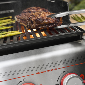 Weber Gasgrill SPIRIT E-425 GBS, Black, inklusive Abdeckhaube